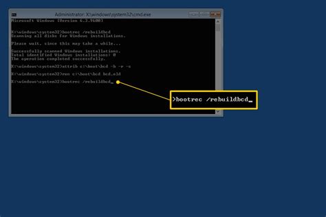 bootrec rebuildbcd element not found|How to Repair Windows Boot Manager, BCD and .